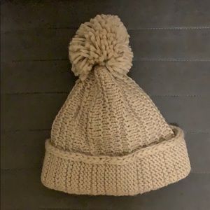 Zara stitch knit hat